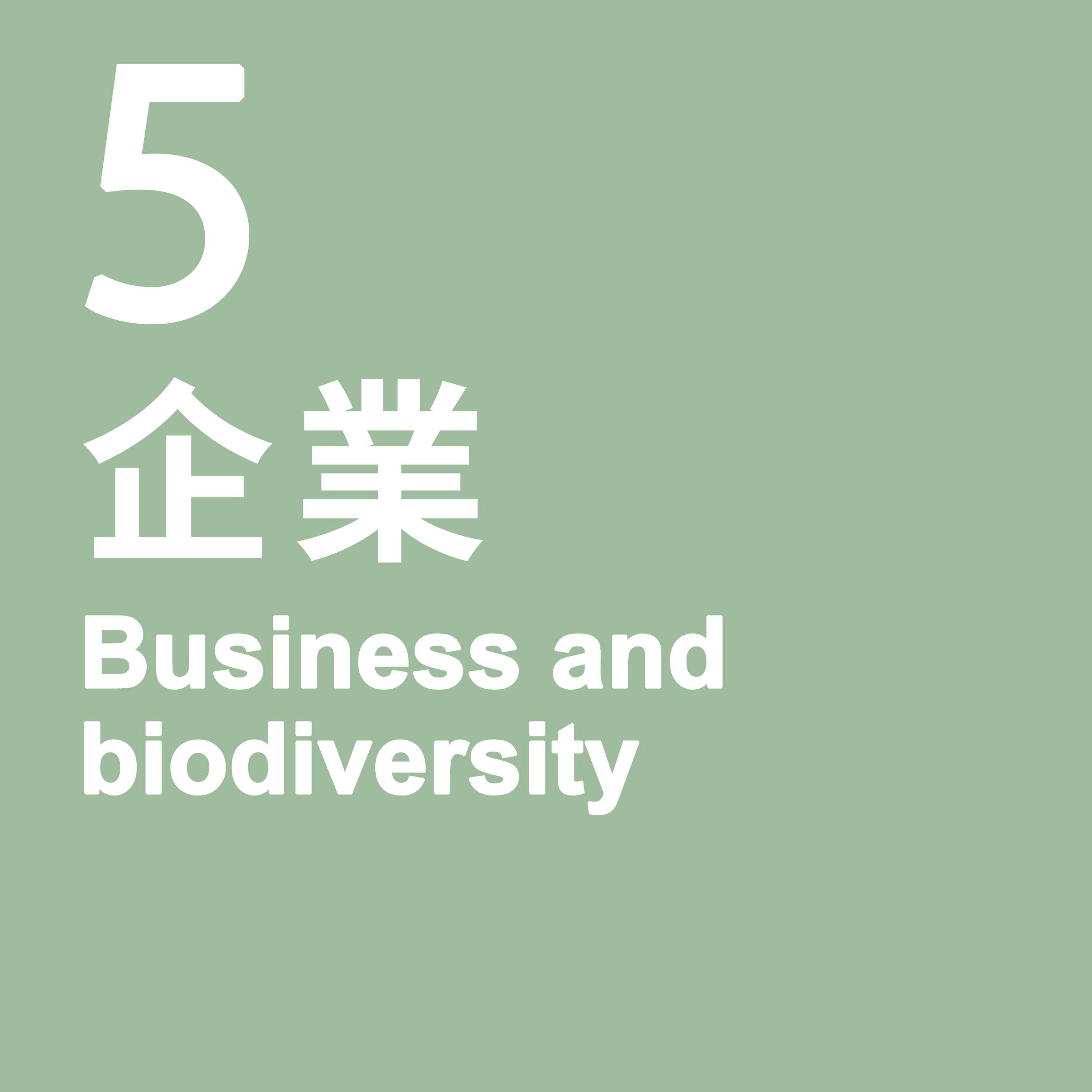 5. Business and biodiversity